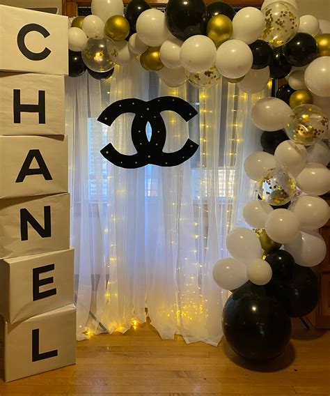 chanel decorations for parties.